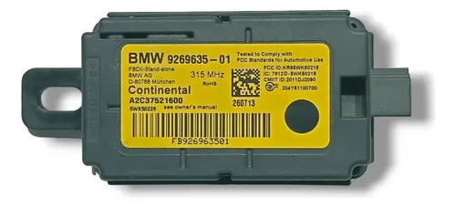 Módulo Alarme Bmw 320i/ 328i/ X4/ 116i/ 118i #159