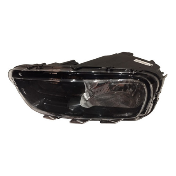 Farol Esquerdo Citroen C4 Catus 19 A 21 Masc. Negra