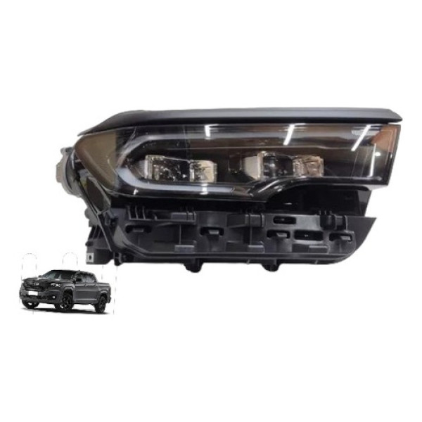 Farol Rampage 2024 Led Lado Direito Novo Original  Direito