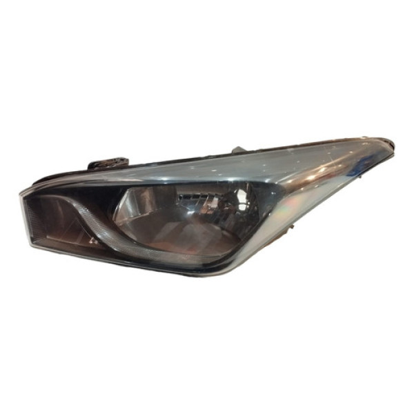 Farol Esquerdo Masc Negra Hyundai Hb20 2013/2019