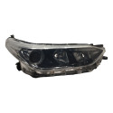 Farol Toyota Yaris Lado Direito 2018 A 2022 Masc Negra.