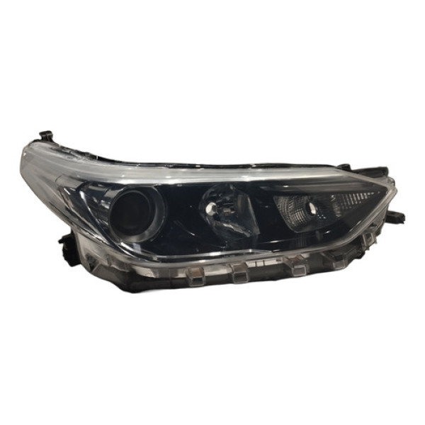 Farol Toyota Yaris Lado Direito 2018 A 2022 Masc Negra.