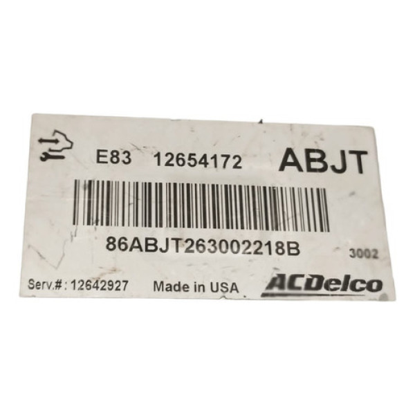 Módulo De Injeção Onix Prisma 1.4 Flex 8v E83 12654172