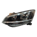 Farol Esquerdo Masc Negra Vw Fox 2015/2021
