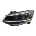 Farol Esquerdo Masc Negra Vw Fox 2015/2020
