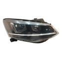 Farol Direito Masc Negra Vw Fox 2015/2019