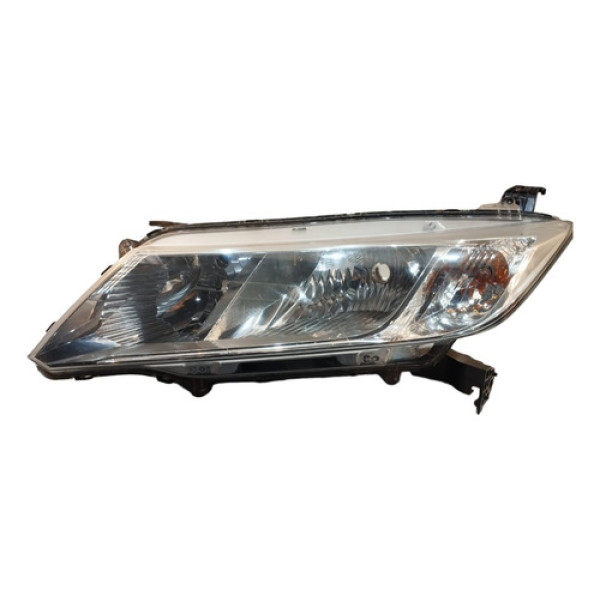 Farol Esquerdo Cromado Honda City 2015/2017