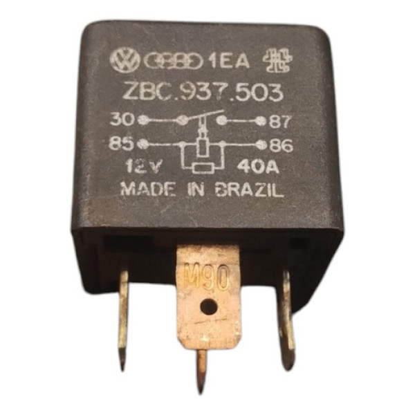 Relé Auxiliar Ventilador Vw Gol 1991 A 2001