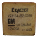 Rele Motor Caixa Ventoinha Fusíveis Gm Meriva 2004 A 2012