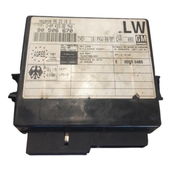 Módulo Comforto Central Alarme Gm Vectra 1997 A 2005