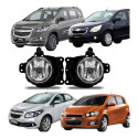 Par Farol Milha Onix Prisma Cobalt Spin 2012 A 2017 Agrilico Claro