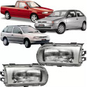 Farol Gol Saveiro Parati G2 1995 96 97 1998 1999 Cromado Par