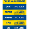 Par Farol Milha Onix Prisma Cobalt Spin 2012 A 2017 Agrilico Claro
