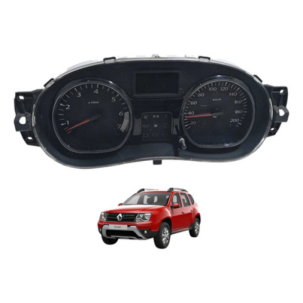 Painel De Instrumentos Rpm Renault Duster 2011 À 2015 Usado Preto