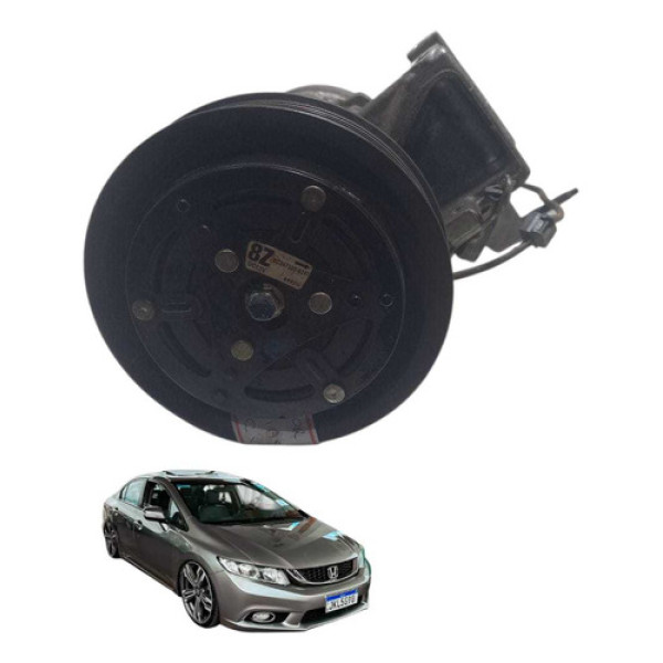 Compressor De Ar Condicionado Honda Civic 2012 À 2016 Usado