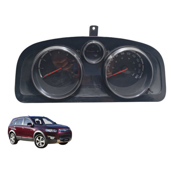 Painel De Instrumentos Rpm Captiva Sport 2008 À 2011 Usado Preto