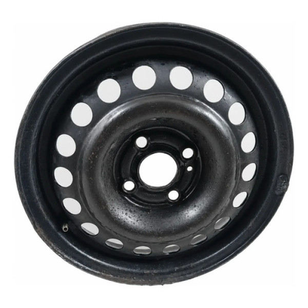 Roda De Ferro Aro 14 4 Furos 4x100 Chevrolet Preto 52137207 Preto