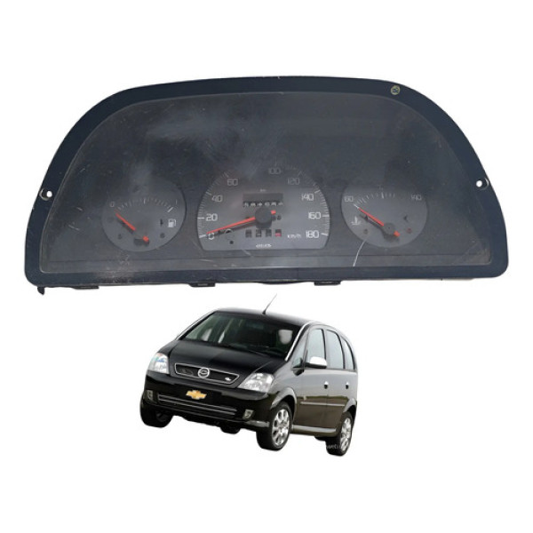 Painel De Instrumentos Rpm Gm Meriva 2003 Até 2012 Usado Preto