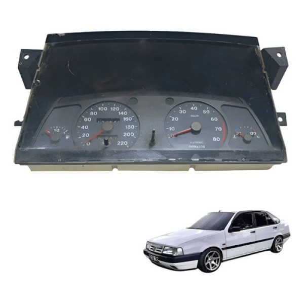 Painel Instrumento Fiat Tempra 2.0 1992 1998 Usado Preto