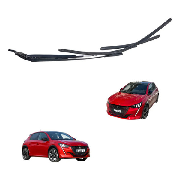 Par Braço Limpador Dianteiro Peugeot 208 2010 Á 2017 Usado Esquerdo