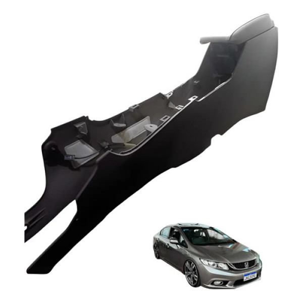 Console Central Apoio De Braço Honda Civic 2012 À 2016 Usado Azul-escuro