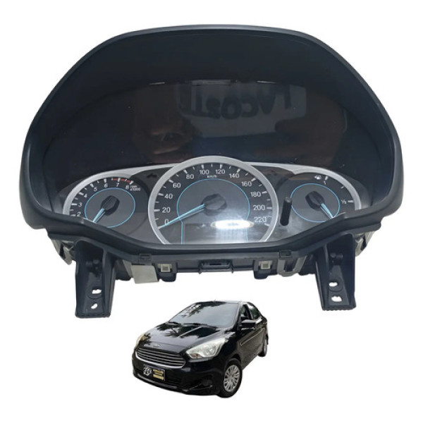 Painel De Instrumentos Com Rpm Ford Ka 2014 À 2019 Usado Preto