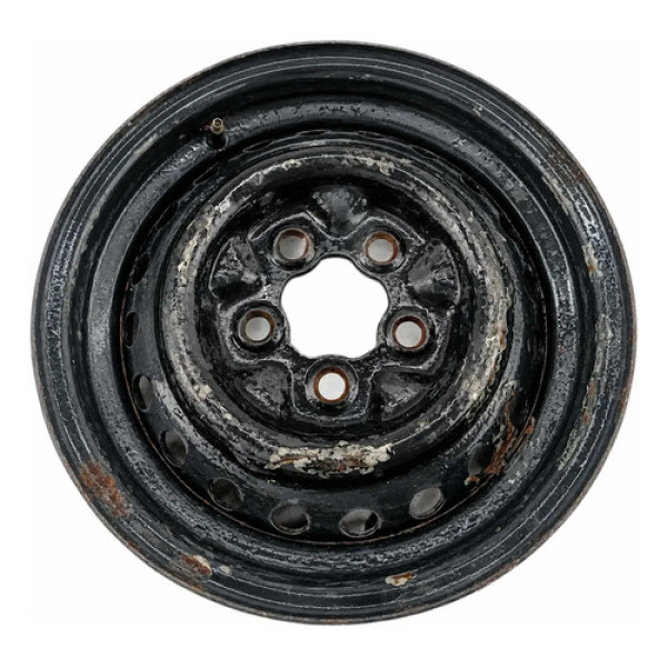 Roda De Ferro Aro 14 Vw Kombi 5 Furos Original 2116010272 Preto