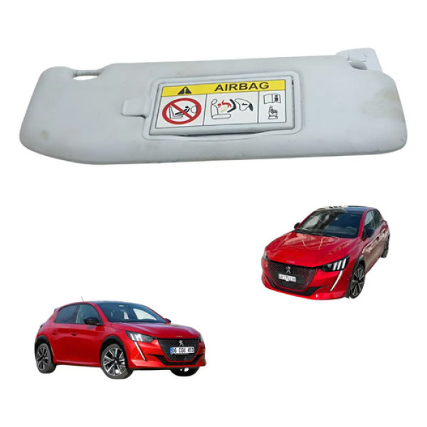 Quebra Sol Lado Direito  Peugeot 208 2010 Á 2017 1.3 Usado
