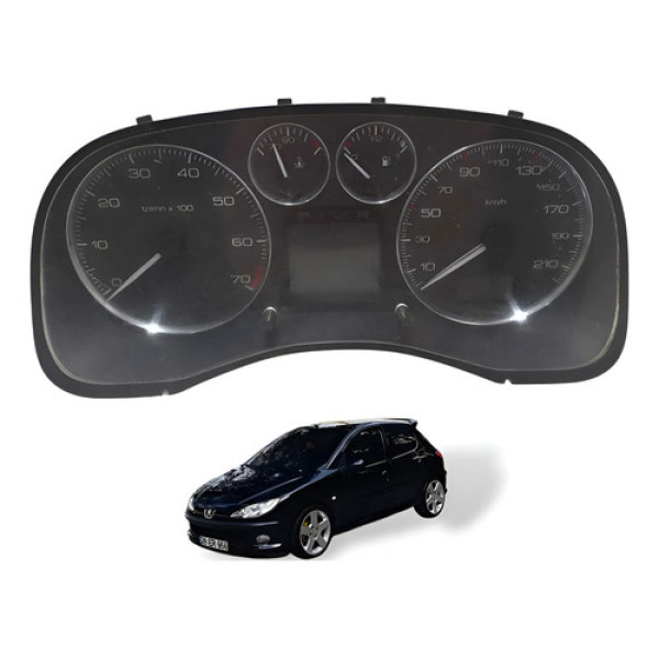 Painel De Instrumentos Peugeot Peugeot 307 2006 À 2014 Usado Preto
