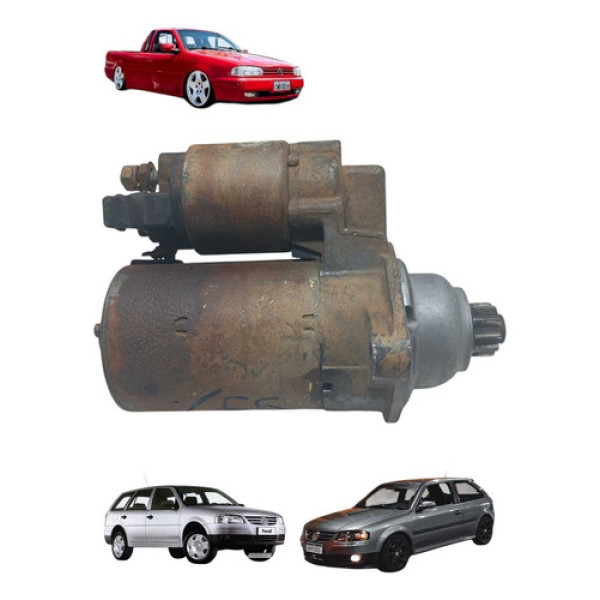 Motor De Arranque Vw Gol  Parati G2 G3 2002 Á 2014 Usado
