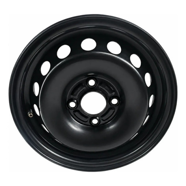 Roda De Ferro Aro 14 4 Furos Ford Fiesta Ka 4x108 55jx14x375 Preto