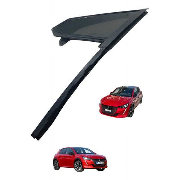 Vidro Fixo Dianteiro Direito Peugeot 208 2010 Á 2017 Usado