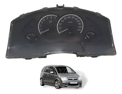Painel De Instrumentos Rpm Gm Meriva 2003 À 2012 Usado Preto