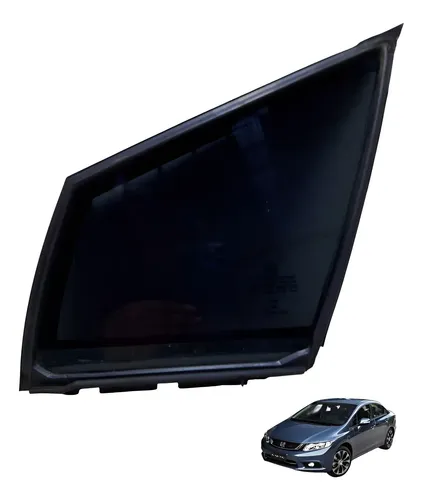 Vidro Fixo Traseiro Esquerdo Honda Civic 2012 À 2016 Usado
