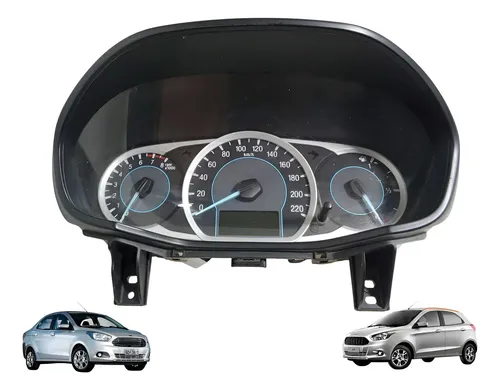 Painel De Instrumentos Com Rpm Ford Ka 2015 À 2020 Usado Preto