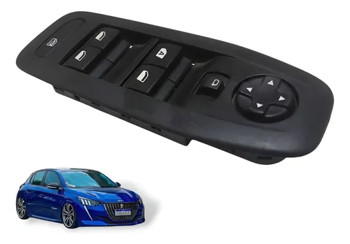 Botão De Comandos Dianteiro Esquerdo Peugeot 208 Usado