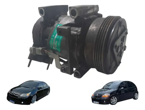Compressor De Ar Condicionado Citröen C3/c4 2004 Á 14 Usado