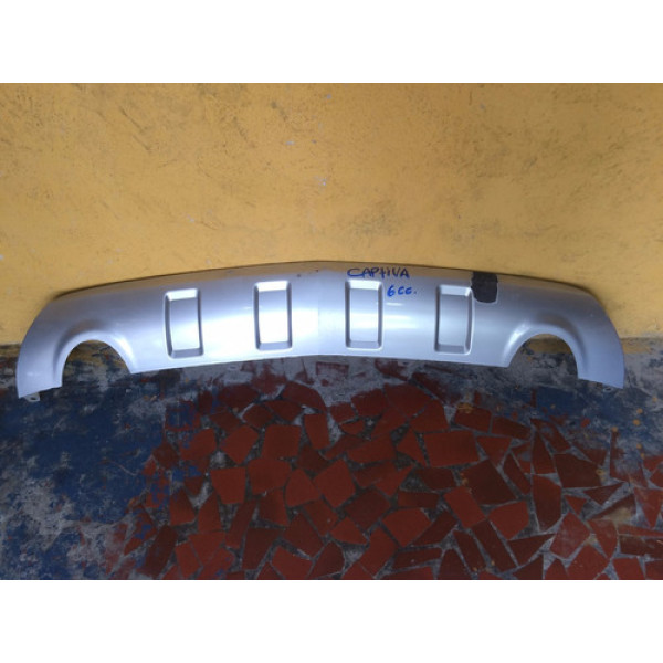 Aplique Parachoque Traseiro Chevrolet Captiva 6 Cilindros