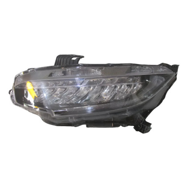 Farol Honda Civic Turbo Led 2017 2018 2019 21121453 Esquerdo/motorista