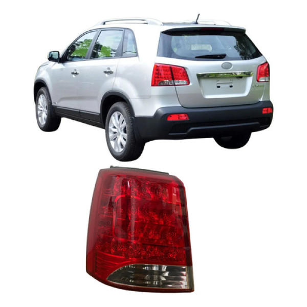 Lanterna Traseira Kia Sorento 2011 A 2014 Led Original Esquerdo/motorista Vermelho