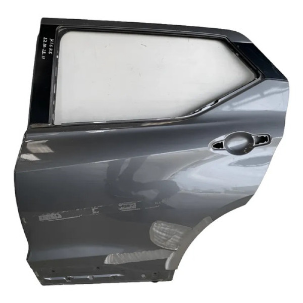 Porta Traseira Nissan Kicks 22102811 Traseira Esquerdo Cinza
