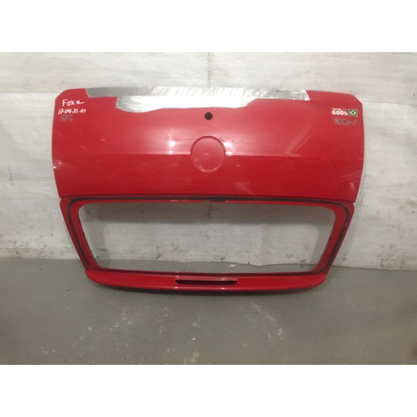 Tampa Traseira Volkswagen Fox 2011 A 2013 17042101 Vermelho