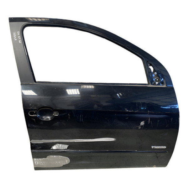 Porta Volkswagen Gol G5 G6 G7 Pdd16859 Dianteira Preto