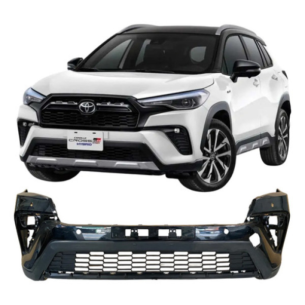 Para Choque Dianteiro Original Toyota Corolla Cross Gr Sport Preto
