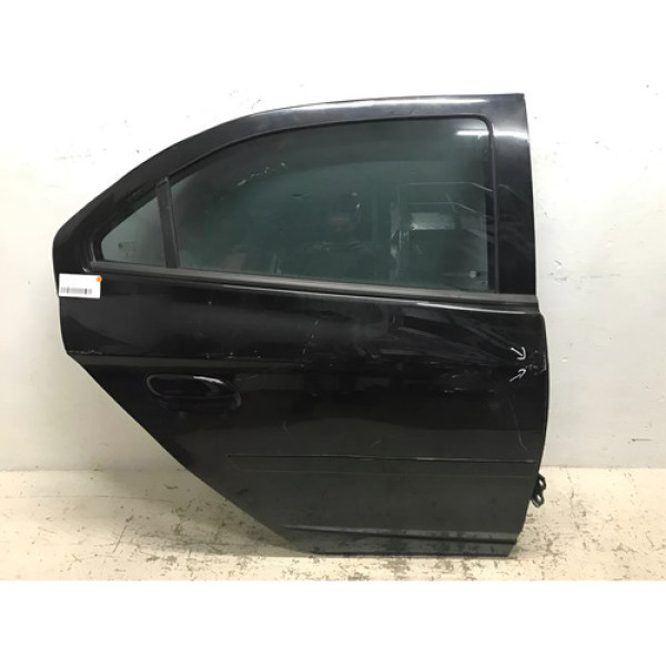 Porta Traseira Chevrolet Onix Ptd16210 Traseira Direito/preto Preto