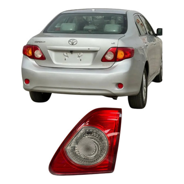 Lanterna Tampa Toyota Corolla 2009 2010 Original 26062007 Direito/passageiro Vermelha