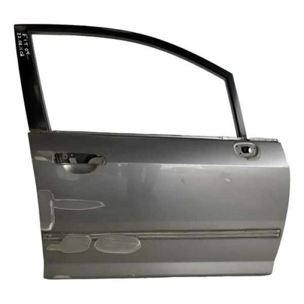 Porta Dianteira Honda Fit 2004 A 2008 22081108 Dianteira Direito Cinza