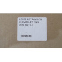 Lente Retrovisor Chevrolet Onix 2020 2021 Ld