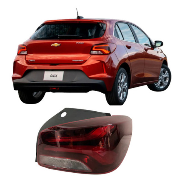 Lanterna Traseira Chevrolet Onix Hatch 2020 Sem Led 26033103 Direito/passageiro