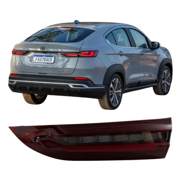 Lanterna Tampa Traseira Fiat Fastback 2023 Original 26033108 Direito/passageiro